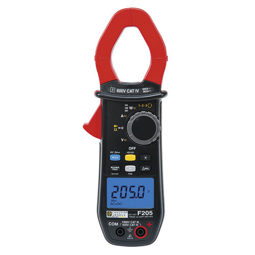 Цифровой мультиметр с клещами F205portable600 В1000 В