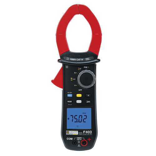 Цифровой мультиметр с клещами F403portable1000 V1000 A