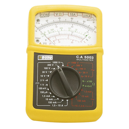 Аналоговый мультиметр CA 5003portable600 V15 A