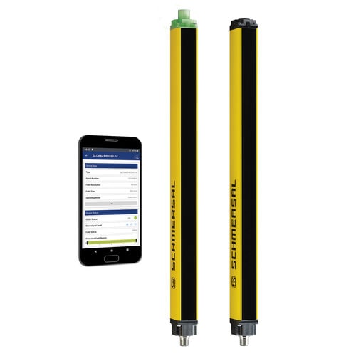 Safety light grid SLC 440/COMBluetooth
