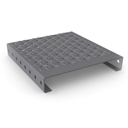 Aluminum grating Formstep Ngalvanized steelstainless steelperforated sheet metal