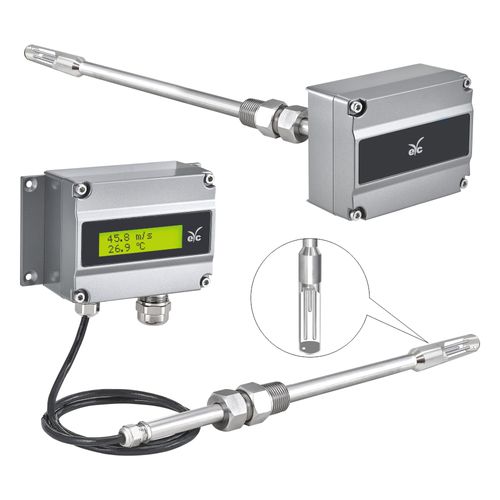 Thermal mass flow meter FTM94/95-1for gasin-linestainless steel