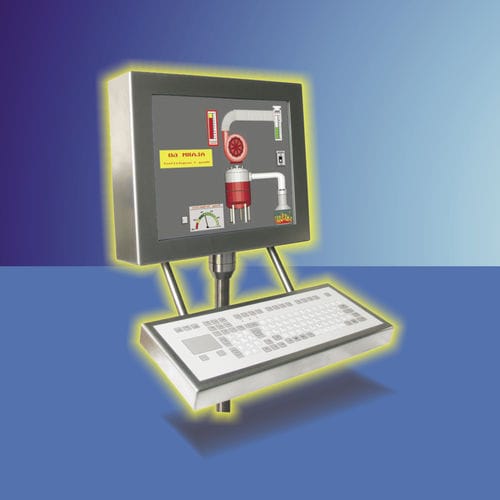 ПК с ЖК-панелью TFT, тип F, емкостный сенсорный экран, резистивный сенсорный экран15