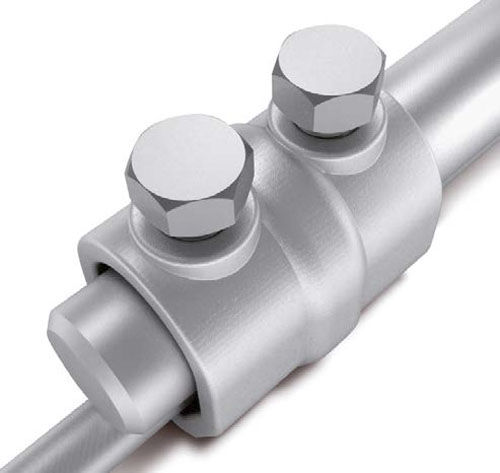 Connection bushing groundingscrew-lockedlocking