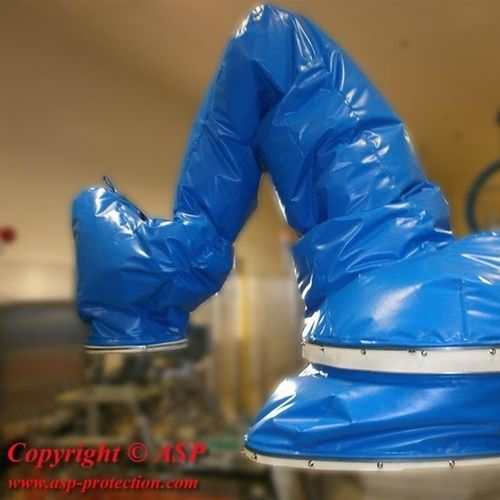 Handling robot protective cover TEXPRAL B+ / T1A / FPBwaterproofcustomfor the food industry
