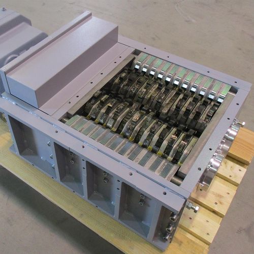Двухвальный измельчитель ZW 500paperchipдля картона