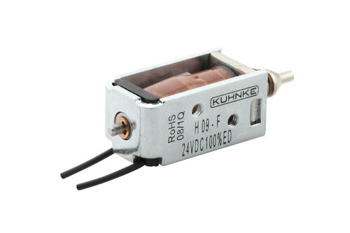 Линейный соленоид H09F-24V DC-100% EDpower