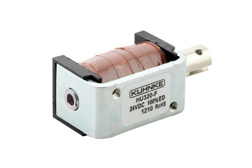 Линейный соленоид HU320-F-24V DC-100% EDpower