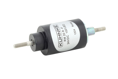 Линейный соленоид RM20-RF-24V DC 100, не требующий обслуживания