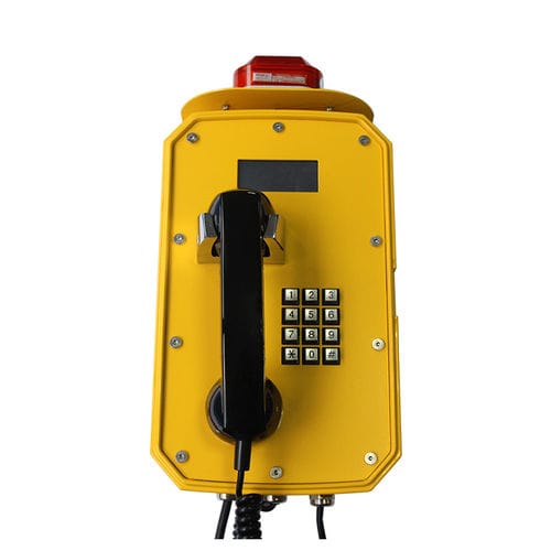 VoIP industrial telephone JWAT921IP66for railway applicationsrugged