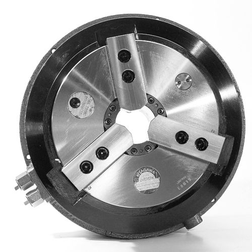Power chuck UVE200K3-jawthrough-holeself-contained