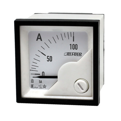 AC ammeter F48EAXanalogsingle-phasepanel-mount