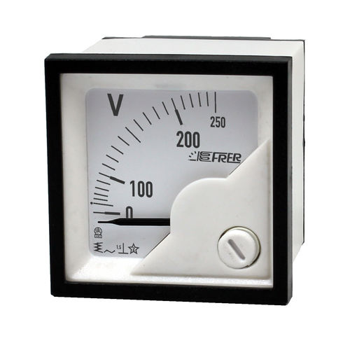 Analog voltmeter F48EVXstationaryAC