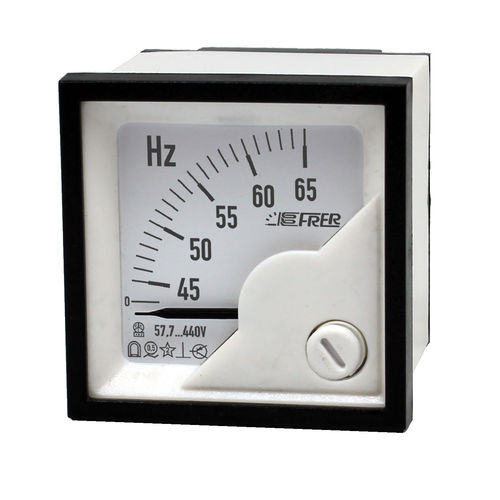 Analog frequency counter F48FPXpanel-mount