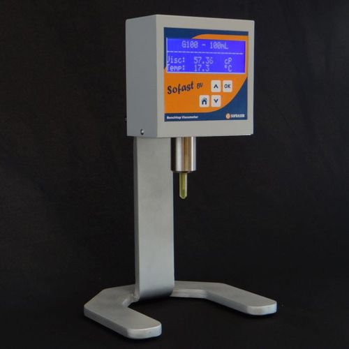 Vibrating viscometer Sofast BVlaboratoryfor kinematic viscosity measurementfor the food industry