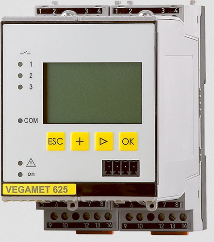 DIN rail signal conditioner VEGAMET 625digital4-20 mAfor level sensing