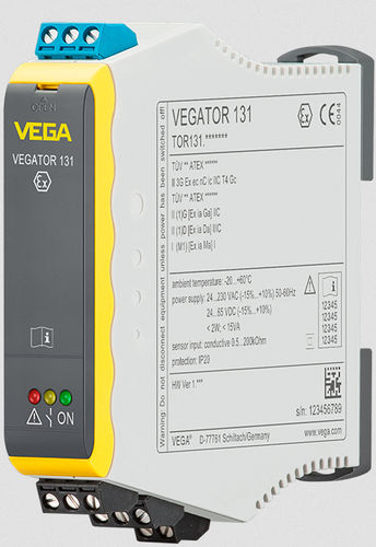 DIN rail signal conditioner VEGATOR 131single-channelfor level sensing