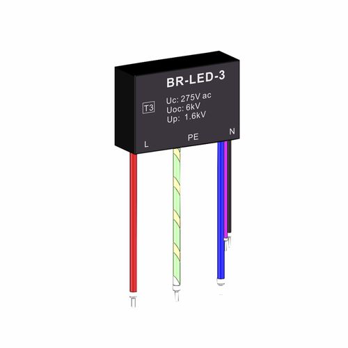 Устройство защиты от перенапряжения для светодиодного освещения BR-LED-3тип 3класс IIIдля электроустановок