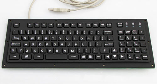 Panel-mount keyboard KT-99-GSR-03with mechanical keys99-keyindustrial