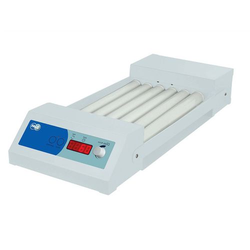 Roller laboratory shaker F409digitaltest tubestainless steel