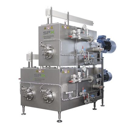 Scraped surface heat exchanger Kombinator® 250Lgas/gasstainless steelfor the food industry