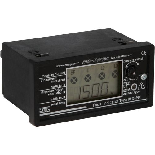 Индикатор короткого замыкания серии MD, цифровой, для монтажа на панели