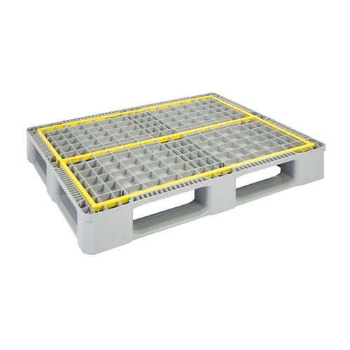 Полиэтиленовый поддон CLEAN PRO 1210-C5перегрузочныйпромышленныйсплошной настил