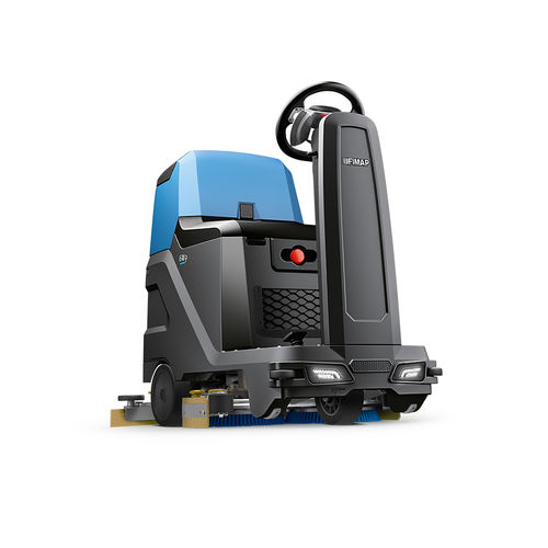 Ride-on scrubber-dryer BMgbattery-poweredcompact