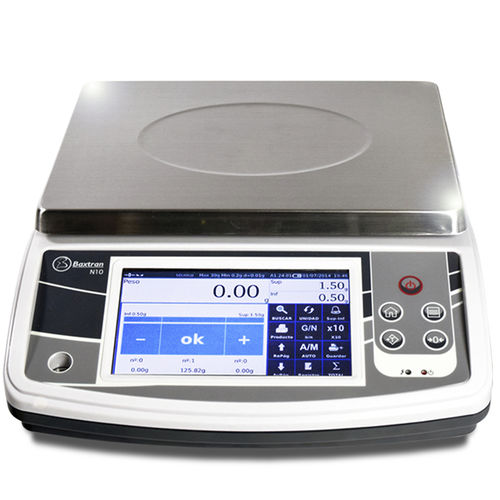 Scale with touch screen N10 / N20digitalstainless steelbenchtop