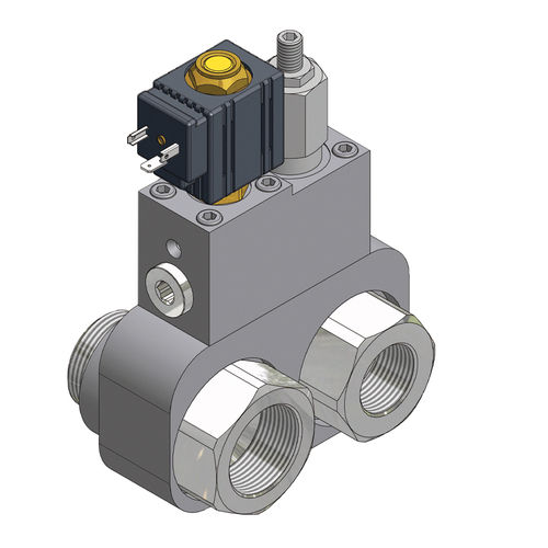 Ball valve KFA serieshydraulically-operatedpumpbypass