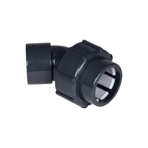 Гидравлический фитинг IBG FlexFit® fastУгол 45°ПВХ-U