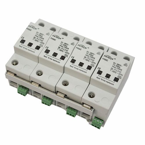 Type 2 surge arrester FV50C/4-xxx(S) seriesfor power suppliesremote signalingAC