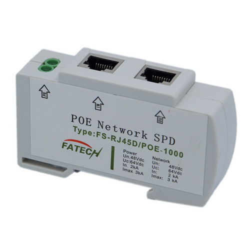 Ограничитель перенапряжения типа 3 серии FS-RJ45/POEдля сетей PoERJ45PoE