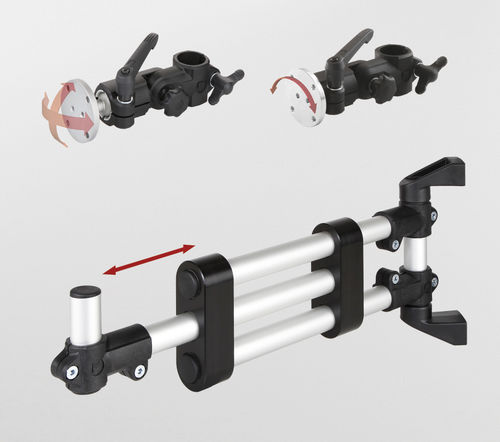 Flat screen support arm system aluminumequipmentfor control panels