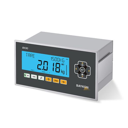 Цифровой индикатор веса BX30, BX30Dдля монтажа на панелиIP65IP67