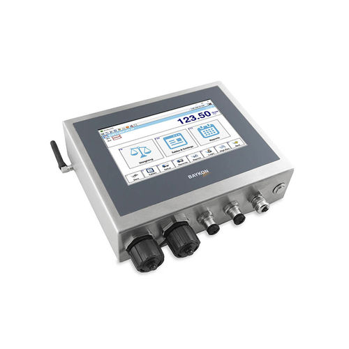 Весовой терминал с сенсорным экраном BX07MIP65ProfibusEthernet