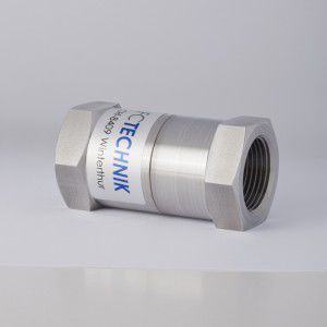 Газовый обратный клапан из нержавеющей сталилатуньпружина