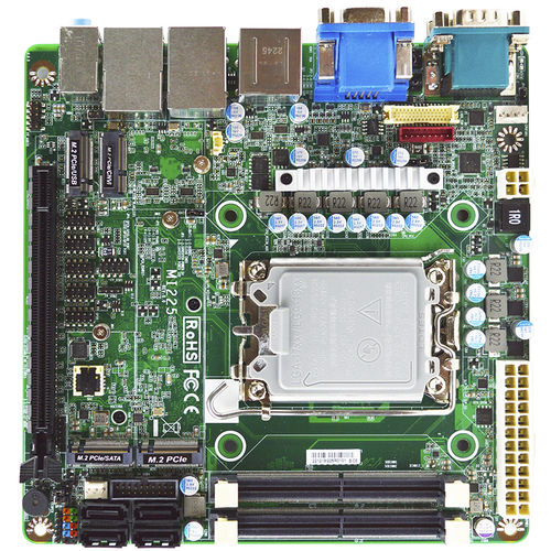 Материнская плата Mini-ITX серии MI225Q6700Intel® Celeron®Intel® Pentium12-го поколения Intel® Core™