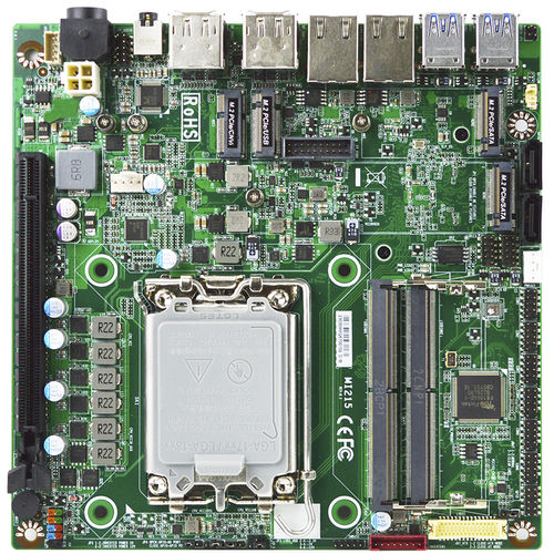 Материнская плата Mini-ITX серии MI215Q6700Intel® Celeron®Intel® Pentium12-го поколения Intel® Core™