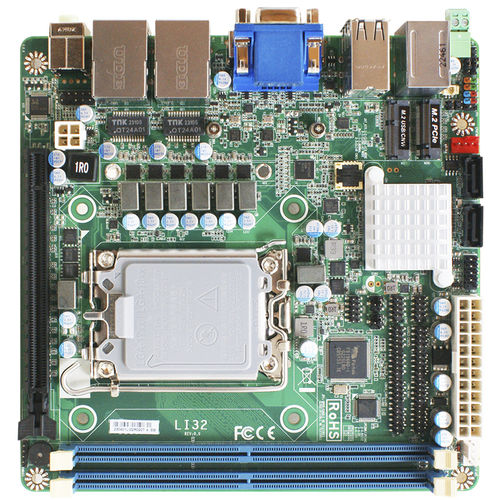 Материнская плата Mini-ITX серии LI32-H6100Intel® Celeron®Intel® PentiumIntel® Core i3