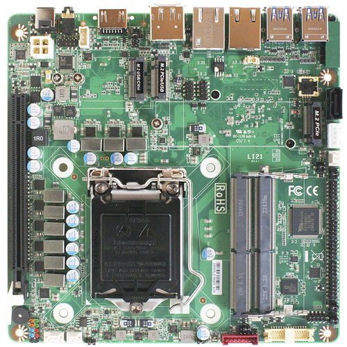 Материнская плата Mini-ITX серии LI21-H420EIntel® Core™10-го поколенияIntel® Core™11-го поколенияIntel® H420E
