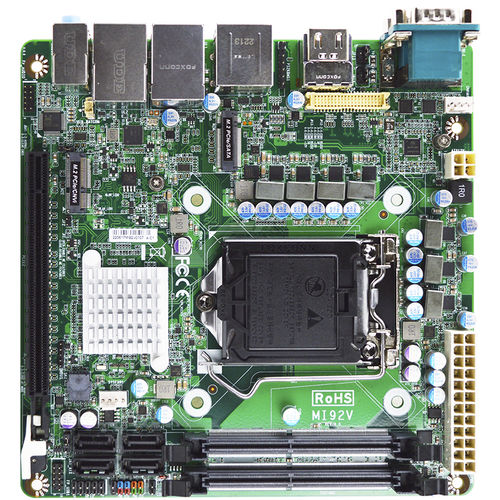 Материнская плата Mini-ITX серии MI92VIntel® Celeron®Intel® PentiumIntel® Core i3