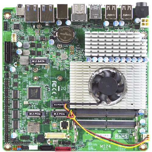 Материнская плата Mini-ITX серии MI24Intel® Core™ i5-1335UIIntel® Core™ i5-1335UEIntel®