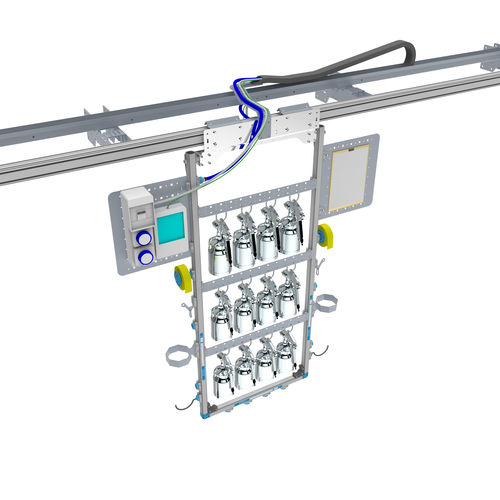 Handling cart metalfor the automobile industry