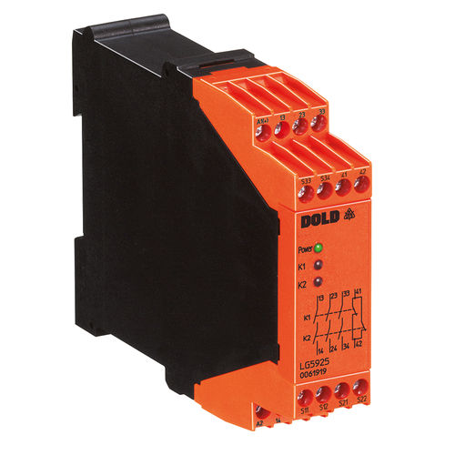 Реле безопасности SAFEMASTER | LG 59254 NOАварийная остановкаDIN-рейка