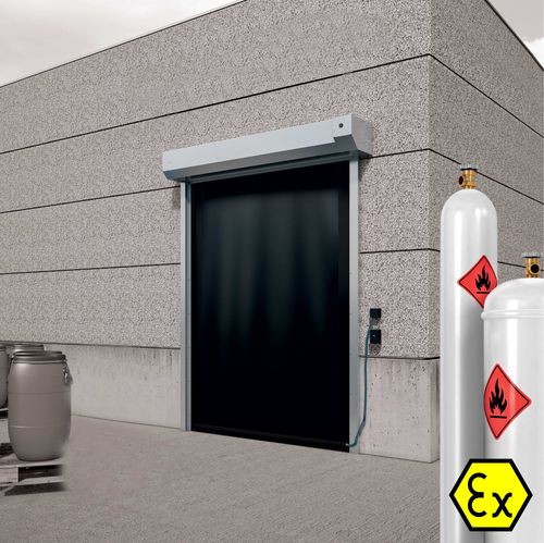 Roll up door S-549stainless steelhigh-speedATEX