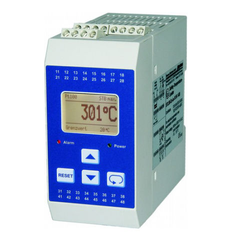 Ограничитель температуры с ЖК-дисплеем STL50программируемыйIP20SIL 2