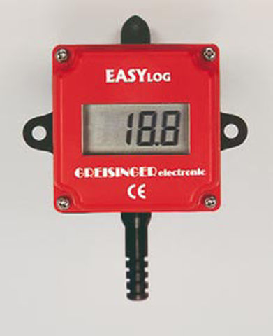 Регистратор данных температуры EASYLOG 40 seriesRS-232Cс ЖК-дисплеем,для аккумулятора