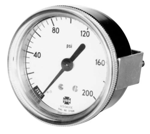 Absolute pressure gauge P-844Udialthreadedpanel-mount