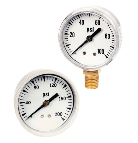 Absolute pressure gauge P590dialthreadedbrass